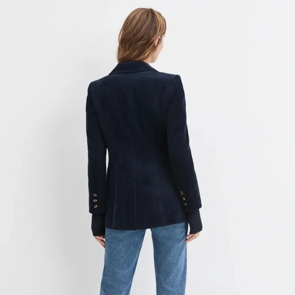 The Cord City Blazer ~ Navy - Picture 4 of 5